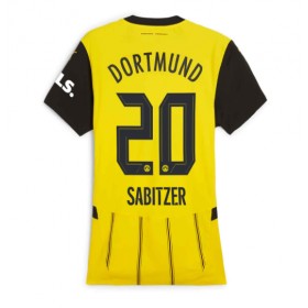 Borussia Dortmund Marcel Sabitzer #20 Hjemme skjorte til dame 2024-25 Kortermet